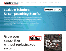 Tablet Screenshot of muellersystems.com